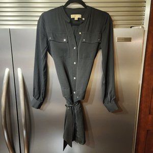 Michael Kors Black Shirt Dress - Size S